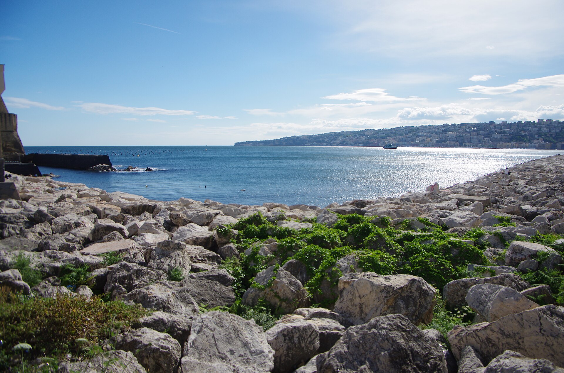 Blick über den Golf von Neapel von Posillipo